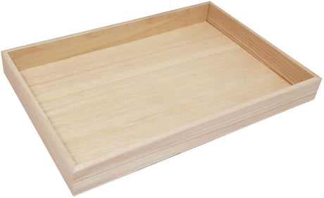 Playwood Holzrahmen gerade 30,6x20,5x3,2cm 30,6x20,5x3,2cm Paulownia (05-24)