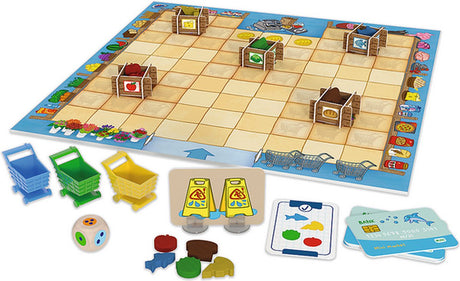 Trefl Mini-Marktspiel mit Lebensmitteln aus Holz