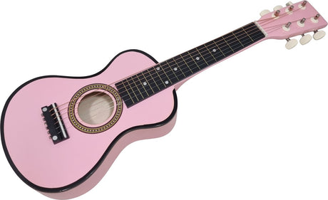 Playwood Holzgitarre rosa – 6 Saiten