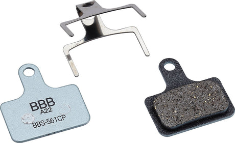 Bbb Cycling Discstop CoolFin Scheibenbremsbeläge Shimano – Ersatzbremsbeläge für das Coolfin-System, kompatibel mit Shimano-Scheibenbremsen – organisch mit Kühlrippen – BBS-561cp