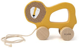 Trixie Nachziehspielzeug aus Holz - Mr. Löwe - für die ersten Schritte - Babyspielzeug - für Jungen Mädchen - Löwe