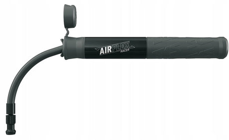 SKS Airflex Racer Fahrradpumpe manuell mit Schlauch – schwarz, 8 bar