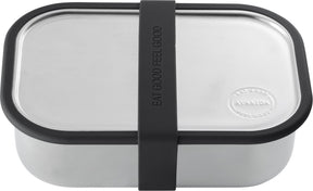 Aya ida aya ida - Lunchbox - Aufbewahrungsbox - Mitnehmen - Brot - 1000ml - Mattschwarz