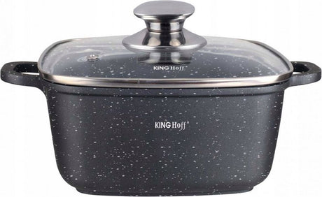 Kinghoff 1604 - Bratpfanne - quadratisch - 26 cm - 5,5 Liter