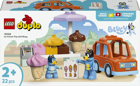 Lego® duplo® Bluey Hol dir ein Eis mit Bluey – 10458