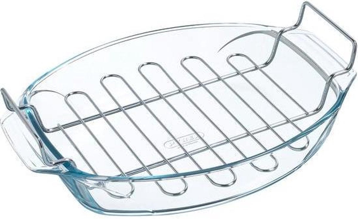 Pyrex ovenschaal irresistible transparant glas (39 x 27 cm)