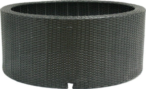Ubbink - decowall - wicker ii - antraciet - decoratief - omranding voor waterornamenten