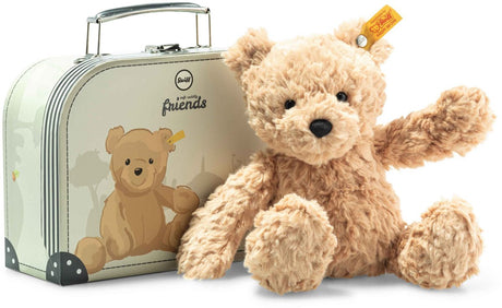 Steiff Jimmy mit Koffer 25 cm. EAN 113918