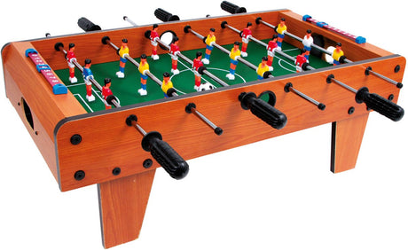 Kleiner Fuß Holz Tisch Fußballbraun klein