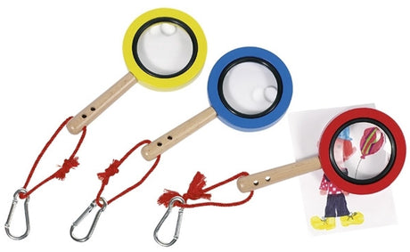 Goki-Lupe mit Karabiner