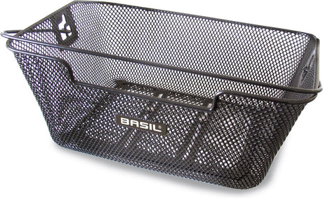 Basilikum Capri Flex - Fahrradkorb - auf der Rückseite - schwarz