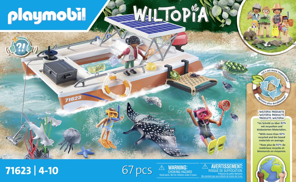 Playmobil wiltopia koraalrif onderzoek - 71623