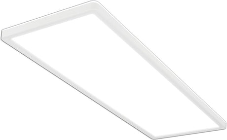 Briloner slim - LED Deckenleuchte - Deckenleuchte - Panel - ultraflach - 4.000k neutralweißes Licht - 58x20cm (LxBxH) - weiß