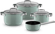WMF Fusiontec 2.0 Mineral Pro - Pfannenset - 4-teilig - Eukalyptusdunst - Induktion - kratzfest - für alle Herdarten geeignet