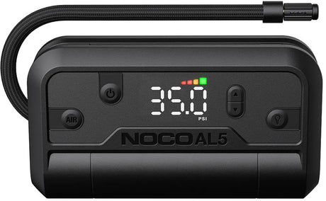 Noco al 5 tragbarer Luftkompressor – integrierter USB-C-Anschluss – Powerbank – maximaler Druck: 8,96 bar