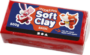 Creativ Company CC weicher Ton 500 gr rot