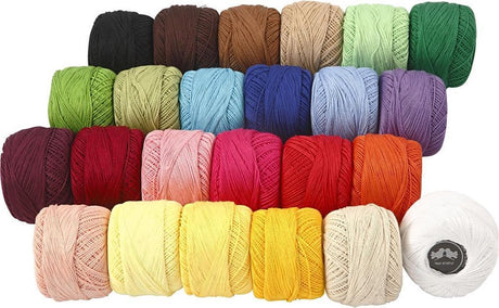 Https: www.cchobby.nl mercerisiertes-baumwollgarn-verschiedene-farben-24x20-gr-1-box