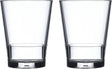 Mepal glas flow 200 ml - set van 2 stuks