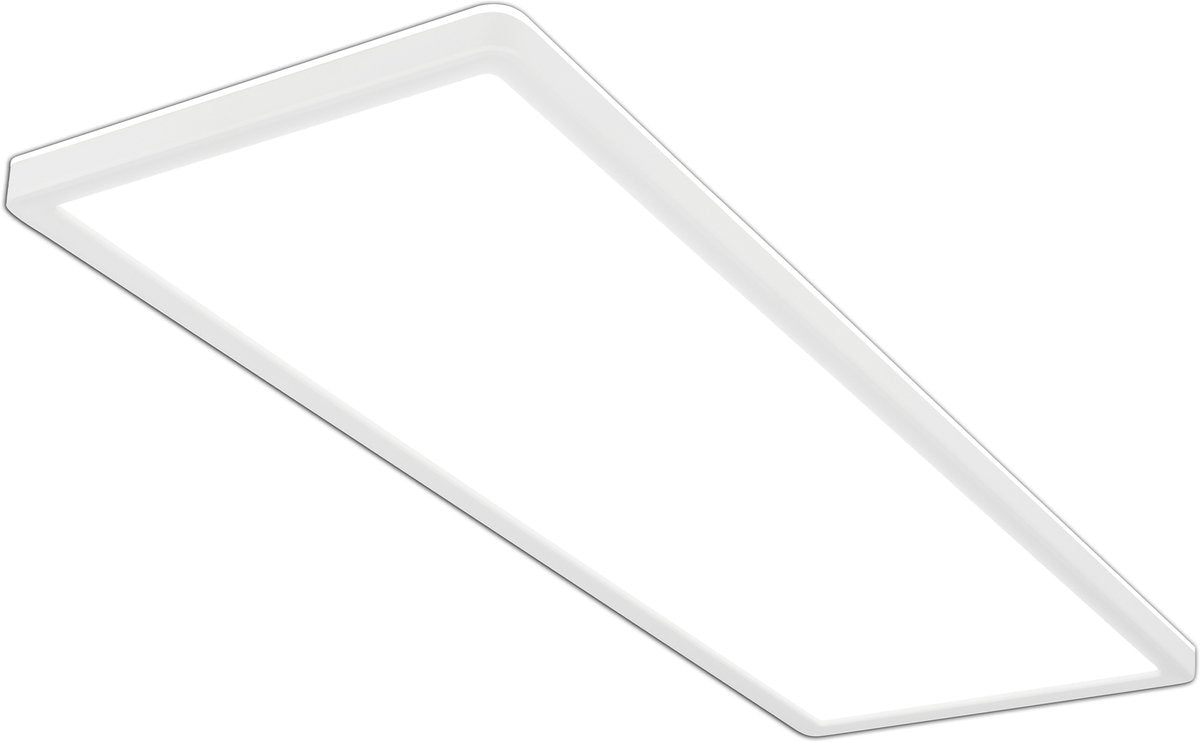 Briloner slim - LED Deckenleuchte - Deckenleuchte - Panel - ultraflach - 4.000k neutralweißes Licht - 58x20cm (LxBxH) - weiß