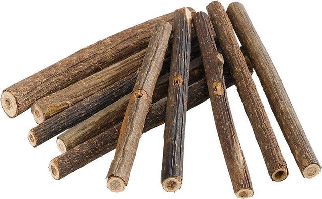 Ferplast kauwspeelstokje wilgenhout 10 cm hout bruin one size