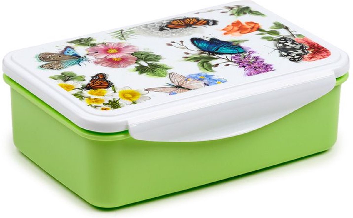Butterfly Meadows Schmetterlings-Brotdose mit Clipverschluss
