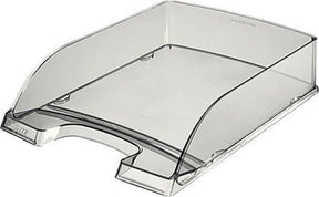 Leitz plus Briefablage - A4 - transparentes Rauchglas