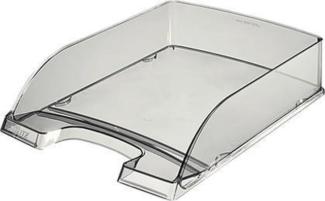Leitz plus Briefablage - A4 - transparentes Rauchglas