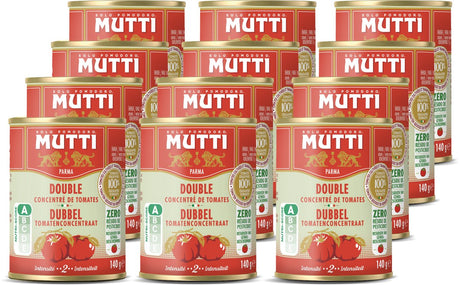Mutti Tomatenpüree doppelt konzentriert ZRP – 12 x 140 Gramm