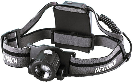 Nextorch my star focusbare hoofdlamp - 600 lumen - hybride batterij - oplaadbaar- 4 modi - 55 uur brandtijd