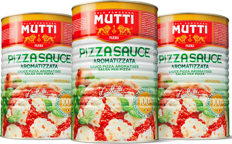 Mutti Pizzasauce aromatizzata - 3 x 4,1 kg