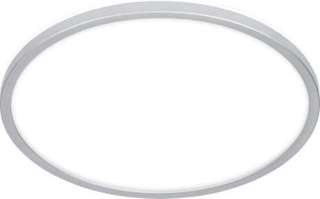 Briloner Pulap – LED-Badezimmerleuchte – Deckenleuchte mit indirekter Beleuchtung – neutralweißes Licht – ø29 x 4 cm – Chrom