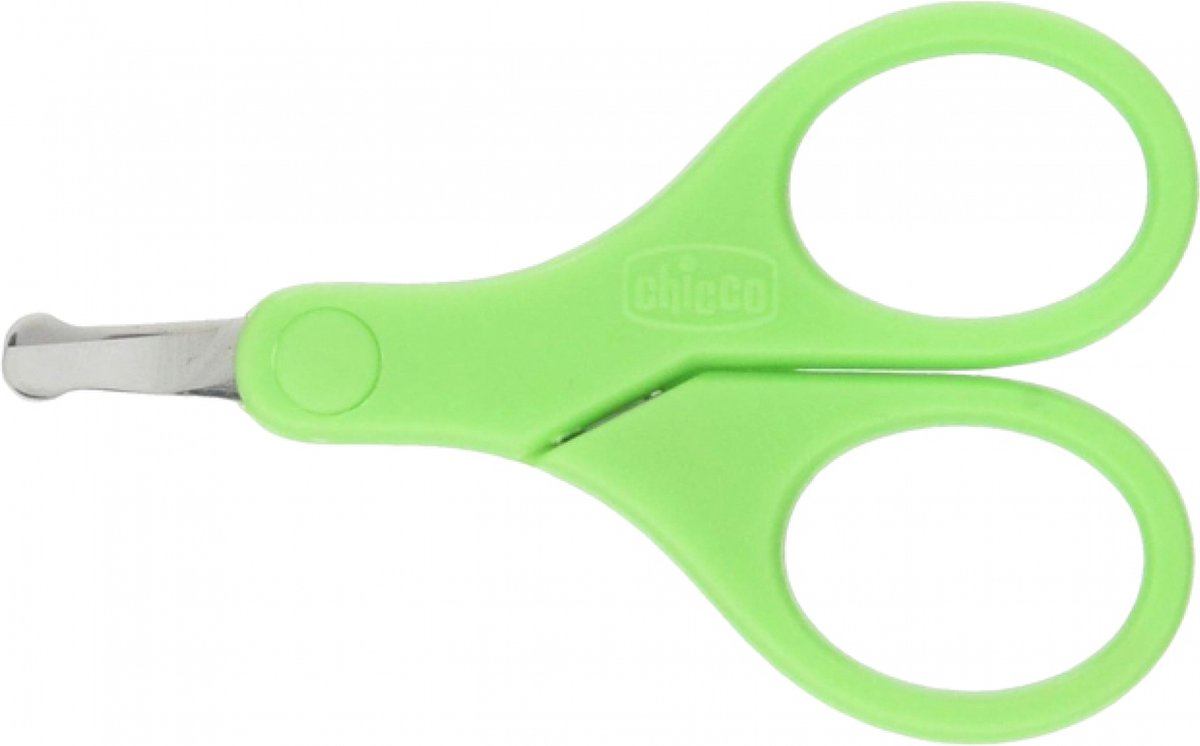 Chicco nagelschaar baby 10 cm staal groen