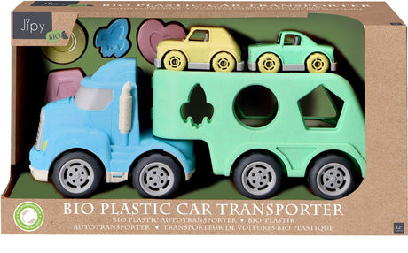Jipy Biokunststoff-Autotransporter und Formensortierer