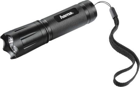 Hama LED-Taschenlampe Classic C-118, Schwarz