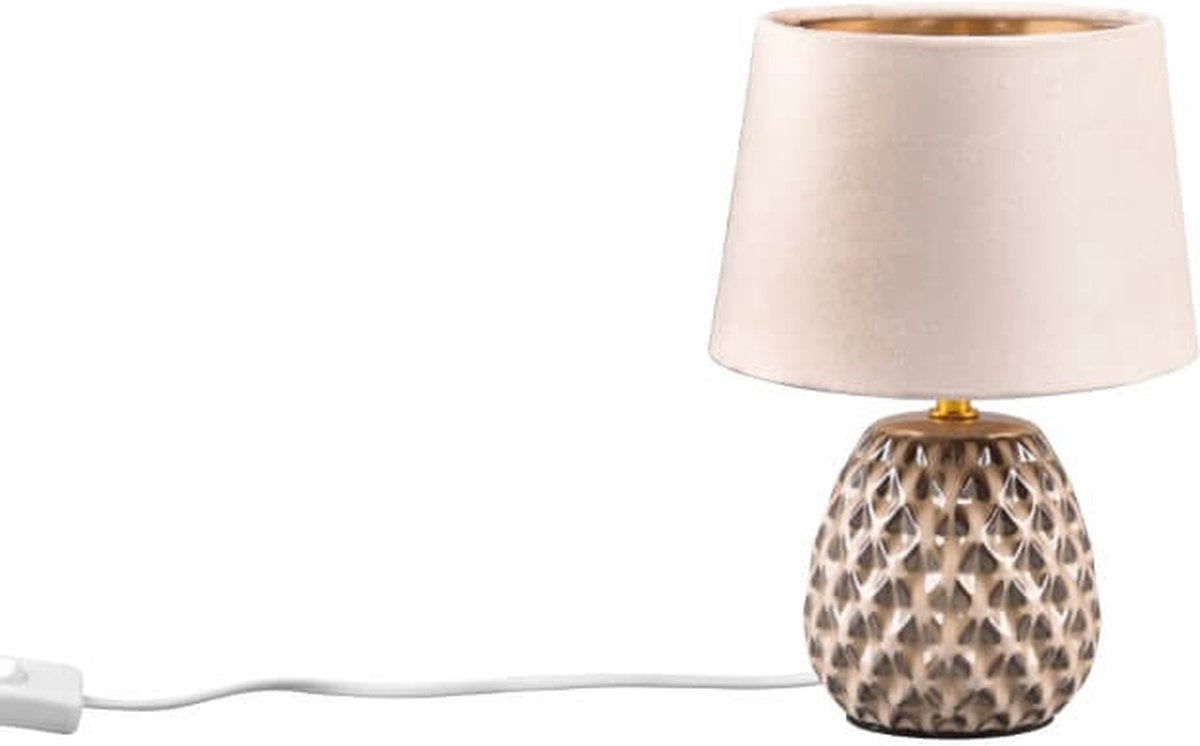 Rl lebe deine Lichtrealität Ariana - Tischlampe - Beige - exkl. 1x e14 40w