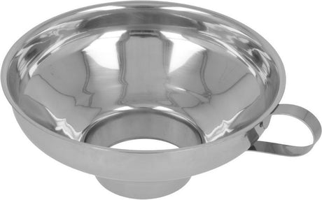Metaltex - Trichter - 14,5 cm - Edelstahl - Silber - mit Griff