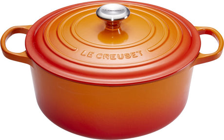 Le creuset signature gietijzeren pan met deksel ø 20 cm 2.4l