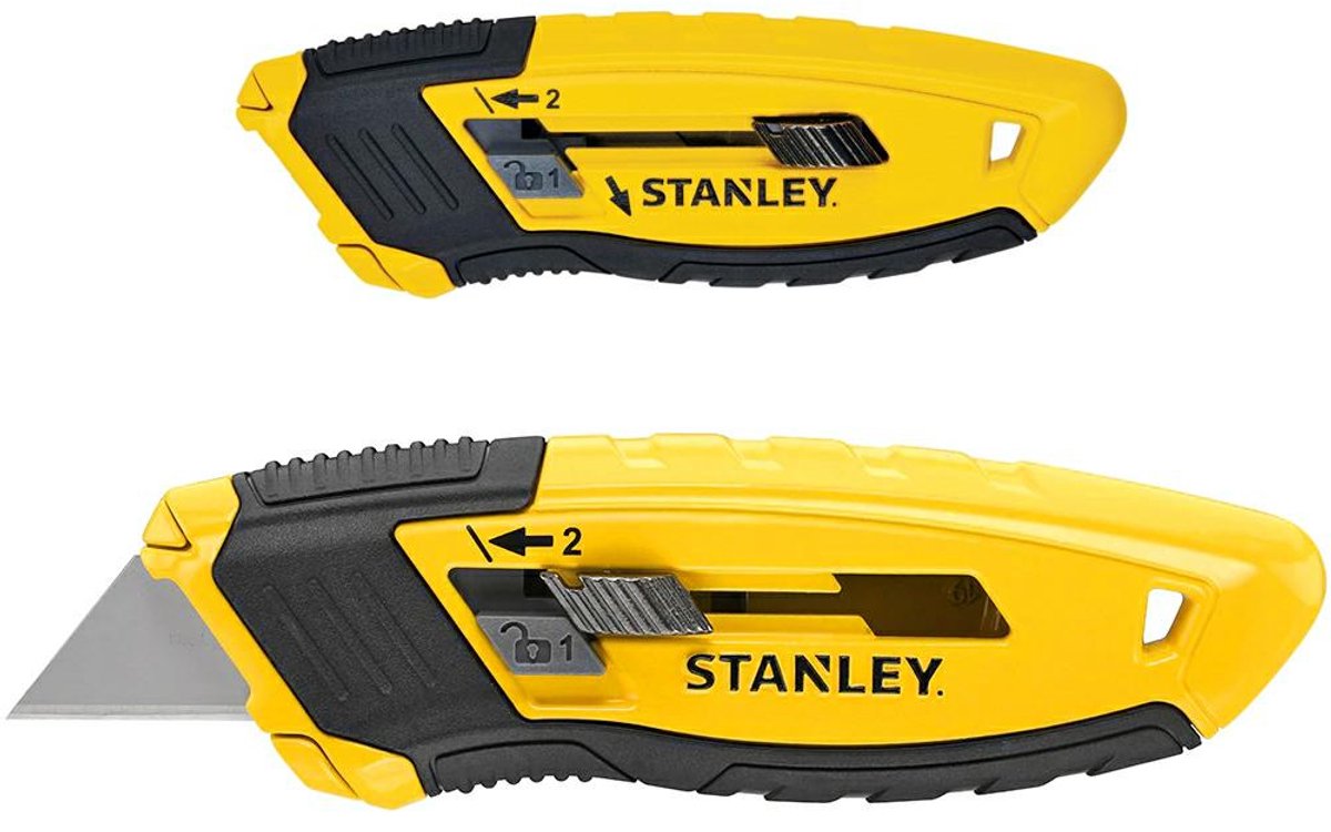 Stanley stht10432-0 - intrekbaar mes - ergonomisch - zinklegering