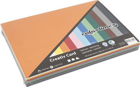 Colortime https: www.cchobby.nl coloured-cardboard-a4-sheet-210x297-mm-180-gr-diverse-colours-12x10-sheet-1-box