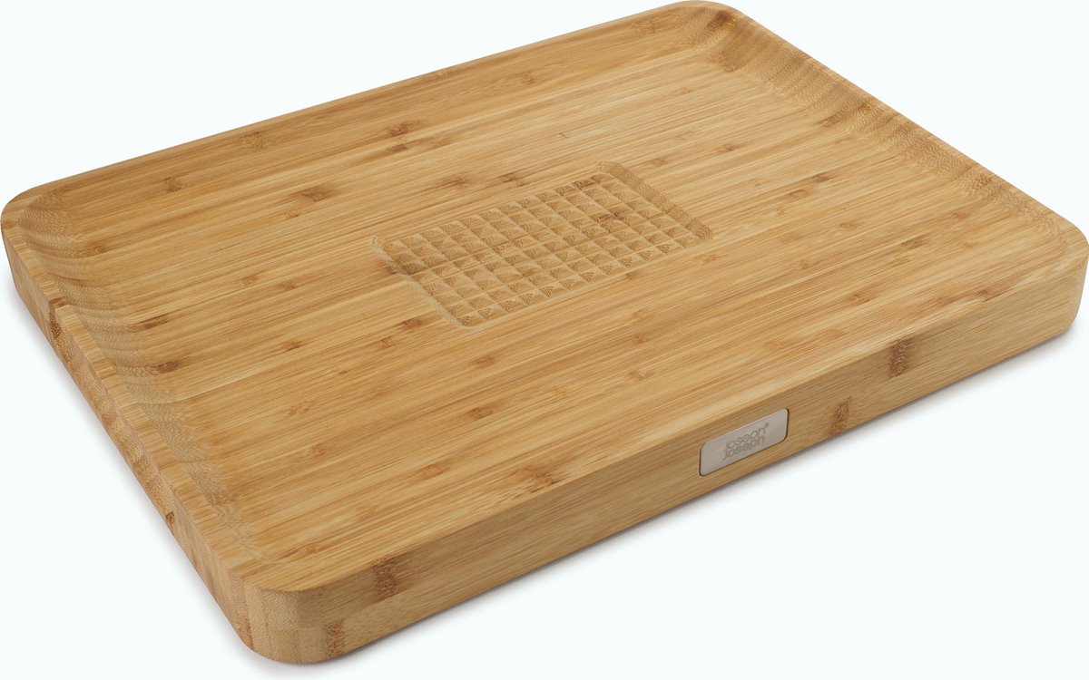 Joseph joseph - cut ,carve snijplank bamboe - bamboe - bruin