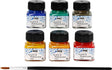 Kreul Glas- und Porzellanfarben-Set, klar, 6 x 20 ml
