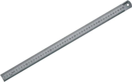 50-cm-Lineal aus Stahl von Maped Office mit eingravierten Graduierungen