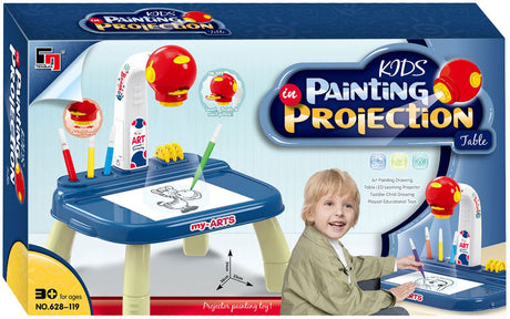 Lobbes Toys BV Zeichenprojektionstisch blau