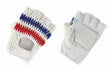 Agu classic - fietshandschoenen - vingerloos - unisex - wit - l - polyester breiwerk - schuimvulling - klittenbandsluiting