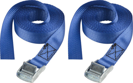 Masterlock Master Lock 4363eurdat Spanngurt endlos mit Klemmschnalle – 2,5 m x 25 mm – 2er-Set