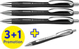 Schneider Schreibgeräte Schneider Kugelschreiber – Slider Rave Trend – Feder xb – Sortierbox 3 + 1 gratis – S-132584