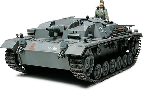 Tamiya Modellbausatzauto - 35281 sd.kfz. 142 Sturmgeschütz III ausf. b Kunststoff - 1:35 - Modellbau