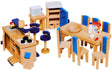 Goki Puppenhausmöbel: Moderne Küche 30-teilig (inkl. Zubehör, exkl.