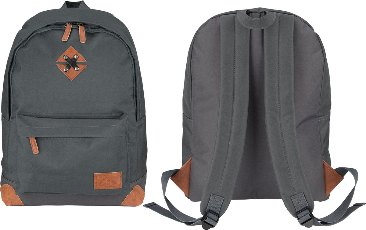 Abbey Camp Abbey Rucksack – klassisch – hellgrau grau