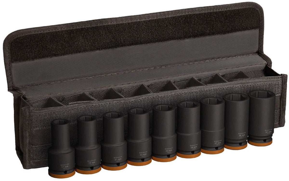 Bosch Professional Pro Impact Schlagschrauber-Set lang 3 4 9-teilig – 2608003042